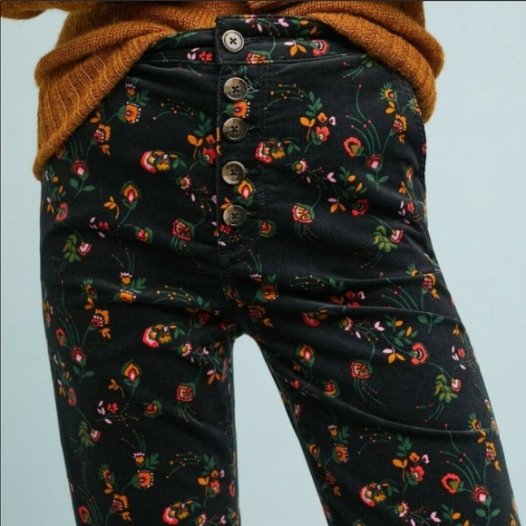 Anthropologie Pilcro Corduroy High-Rise Jeans New - Picture 3 of 8
